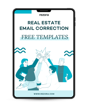 Real Estate Email Correction Templates